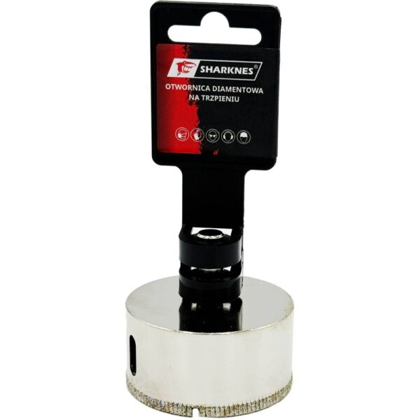 SHARKNES KORONKA DIAMENTOWA TRZPIEŃ 125mm SH-20221 - obrazek 2